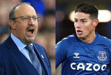 El paso del colombiano por el Everton fue un ciclo muy complicado, sumado a que ya arrastraba problemas en el Real Madrid.