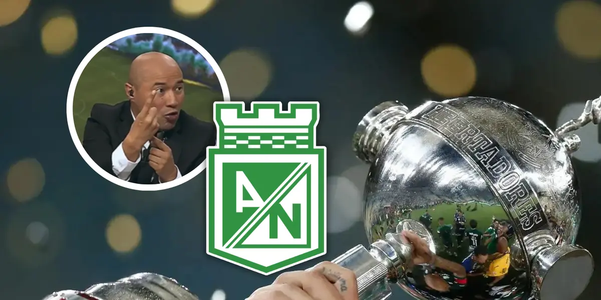 El Patrón Bermúdez habló sin filtro y dejó claro quién es el rival más duro de Nacional en la Libertadores. Foto: CONMEBOL, Escudoteca y Captura de ESPN