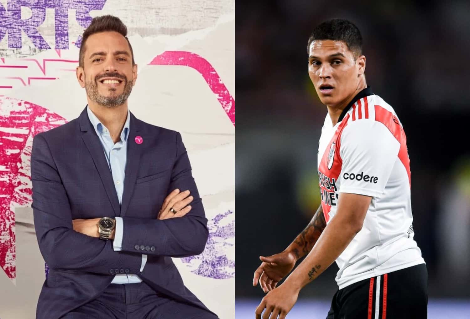 El periodista argentino destacó la labor del colombiano Juan Fernando Quintero.