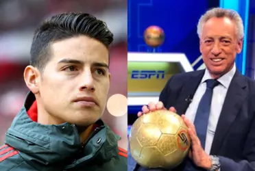 El periodista argentino Enrique Wolff hace tiempo habló sobre James Rodríguez y le dejó un consejo que no deja de tener vigencia para que vuelva a ser un crack.