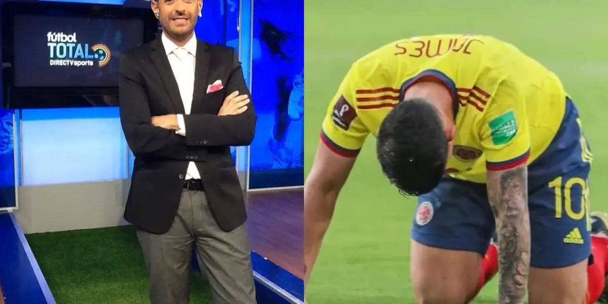 El periodista argentino Pablo Giralt comentó lo que fue el partido de Colombia y Perú.