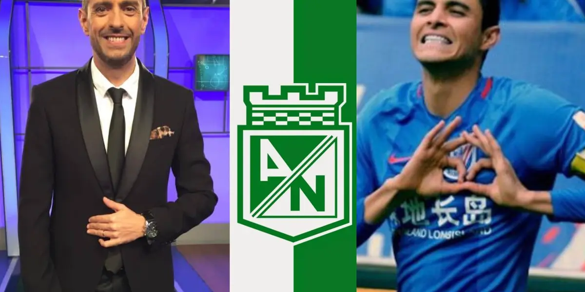 El periodista argentino Pablo Giralt no paró en elogios para aplaudir a Giovanni Moreno por su regreso a Atlético Nacional.