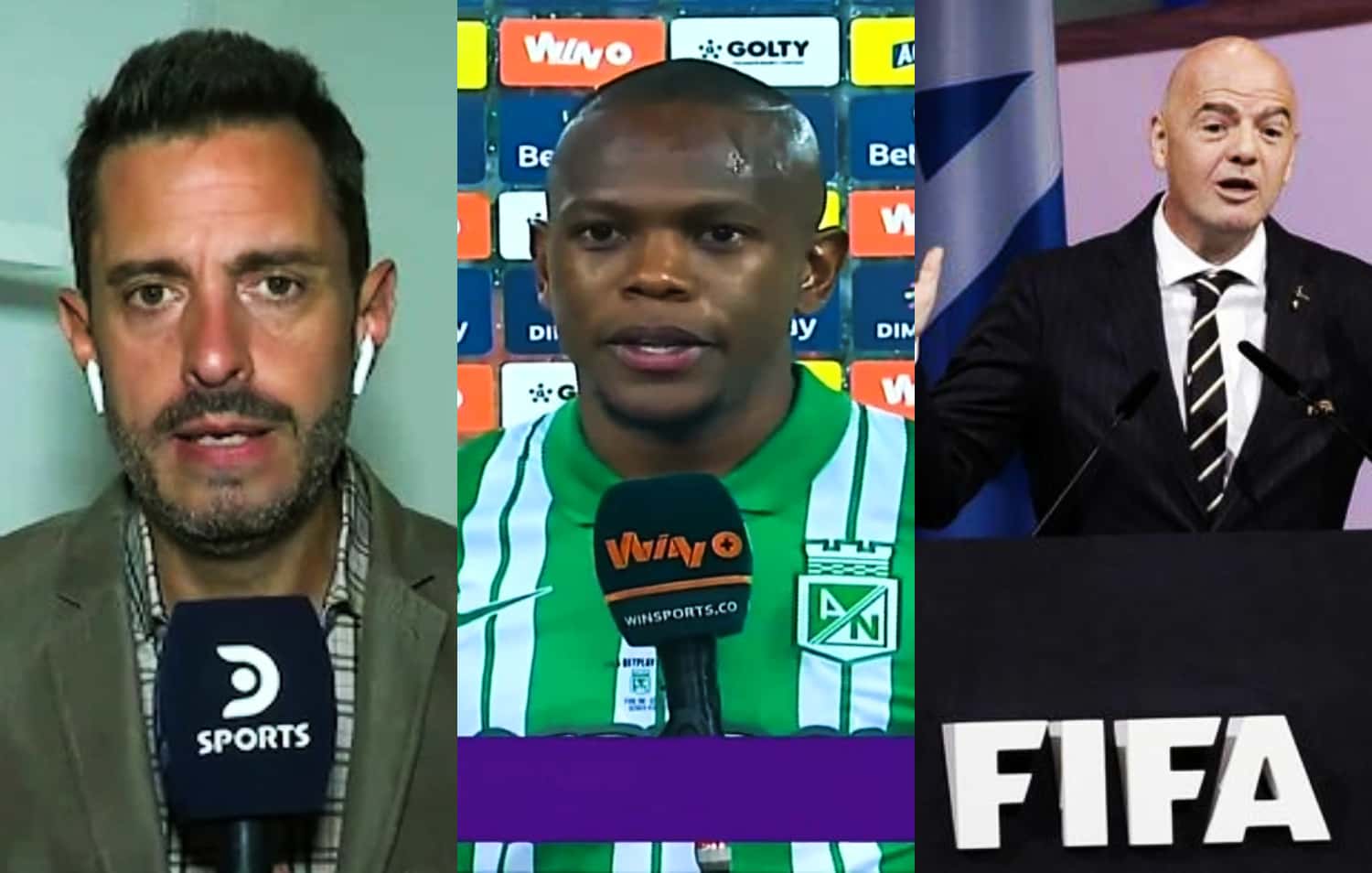 El periodista argentino no paró de elogiar el soberbio golazo de Yerson Candelo y le lanzó una indirecta a la FIFA.