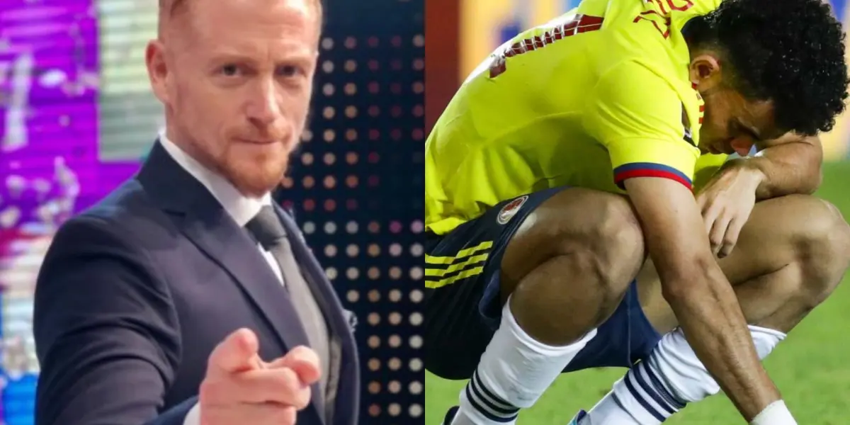 El periodista argentino con un solo mensaje dilapidó lo que no pudo conseguir la Selección Colombia.