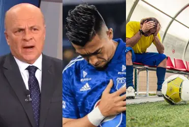 El periodista arremetió contra Fernando Uribe quien viene de tener un bajo rendimiento en Junior