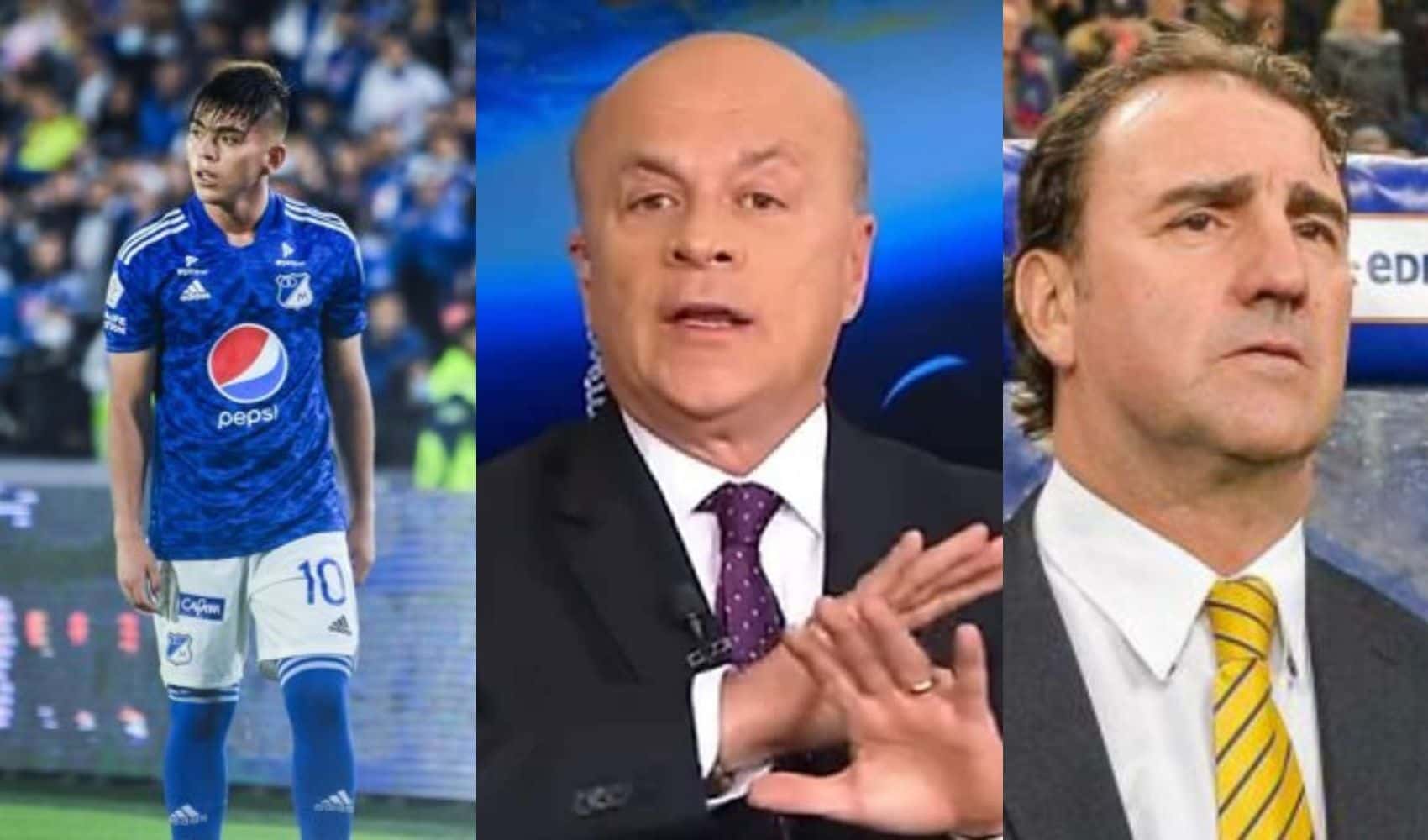 El periodista arremetió contra Néstor Lorenzo de la selección Colombia