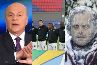 El periodista arremetió contra un jugador del Deportivo Cali tras la crisis que vive el equipo.