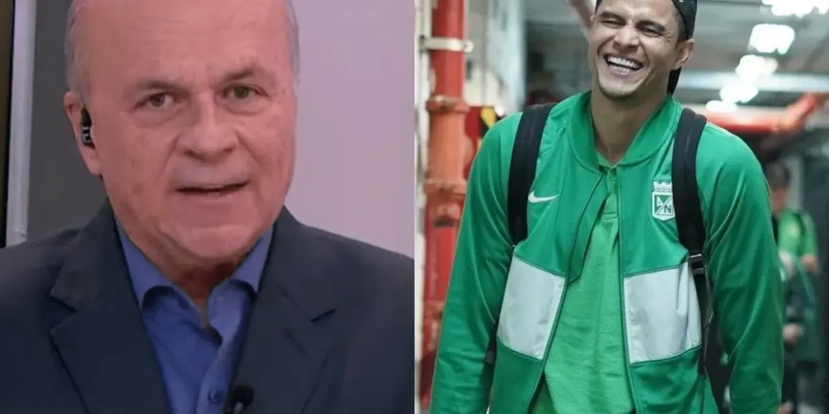 El periodista cuestionó las acciones del jugador de Atlético Nacional