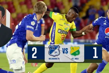 El periodista Francisco Vélez habló sobre la victoria al último minuto de Millonarios ante Huila