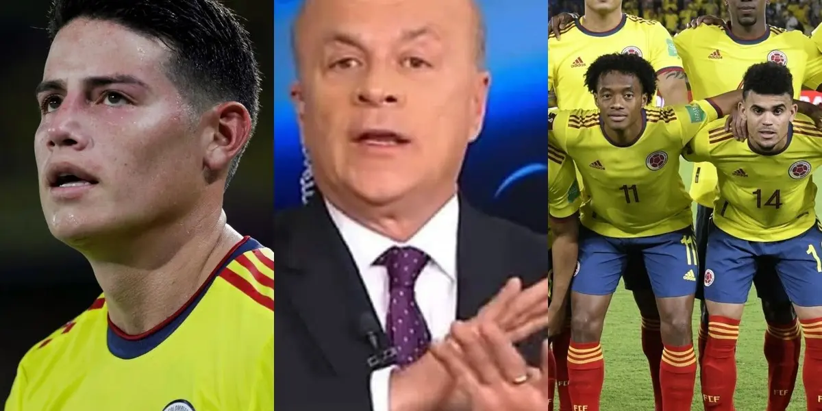 El periodista habló sobre el presente del colombiano en Catar y la Selección Colombia