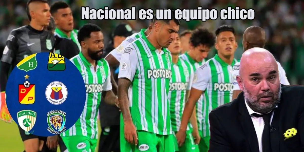 El periodista hizo un ácido comentario sobre Atlético Nacional