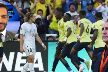 El periodista Pablo Giralt destapó la ayuda que recibió Ecuador ante Uruguay en la eliminatoria sudamericana