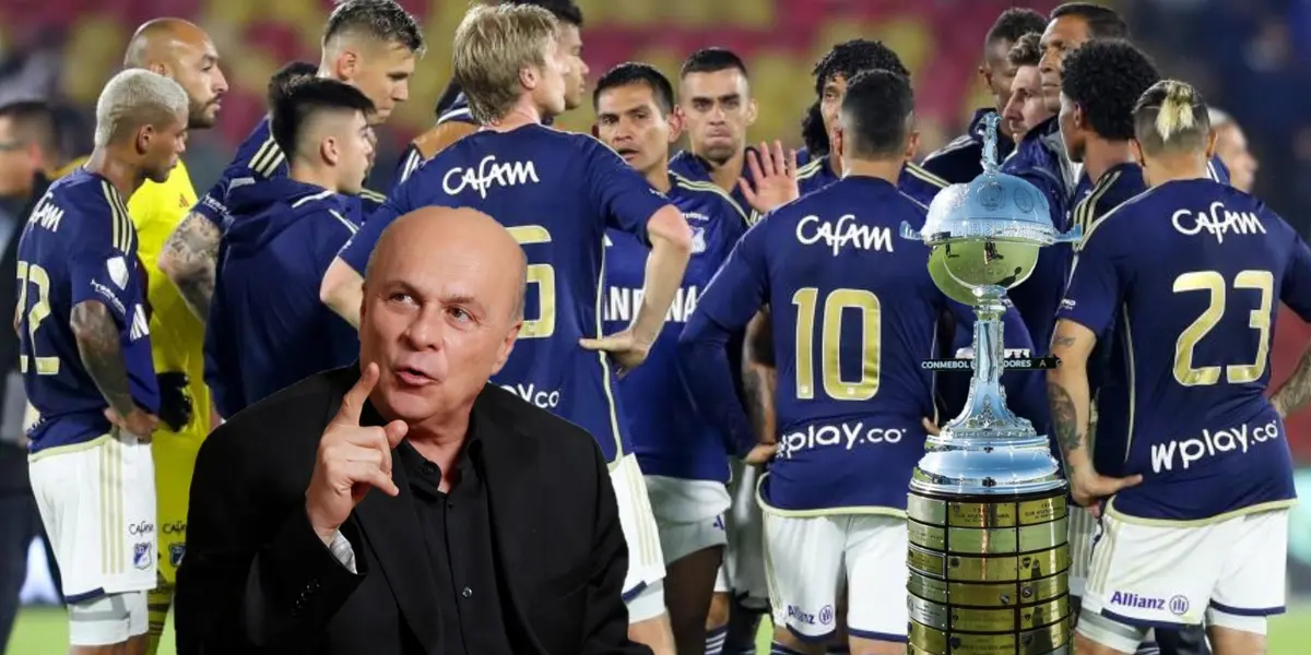 El periodista se pronunció sobre los rivales de Millonarios en Copa Libertadores (Fotos: Futbolred, Semana, El Comercio)