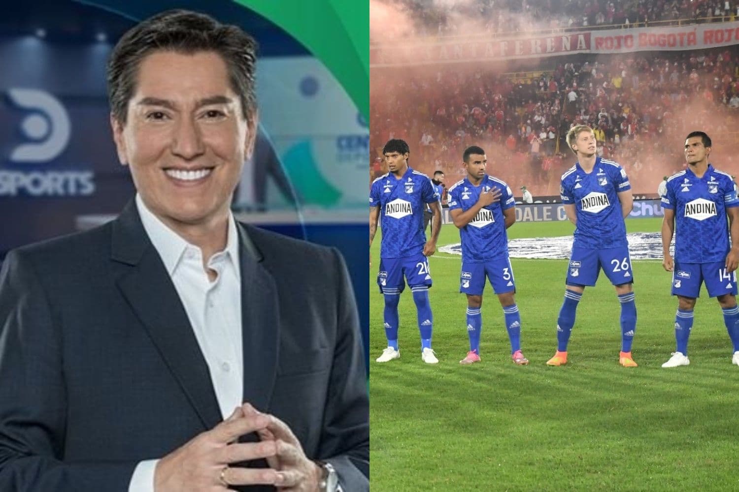 El periodista volvió a hacer un polémico comentario sobre Millonarios luego que había dicho que la liga le quedaba pequeña al club