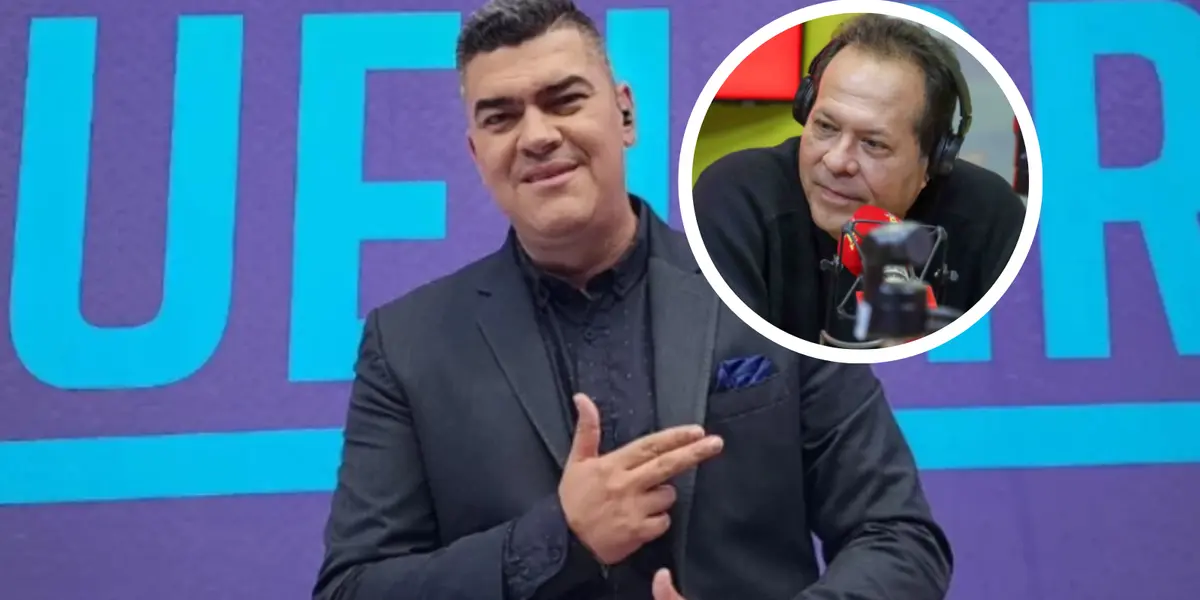 El picante mensaje de Eduardo Luis apuntando hacia Javier Fernández Foto: Tropicana y captura de Win Sports