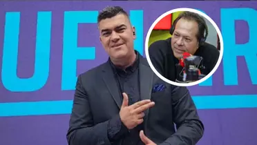 El picante mensaje de Eduardo Luis apuntando hacia Javier Fernández Foto: Tropicana y captura de Win Sports