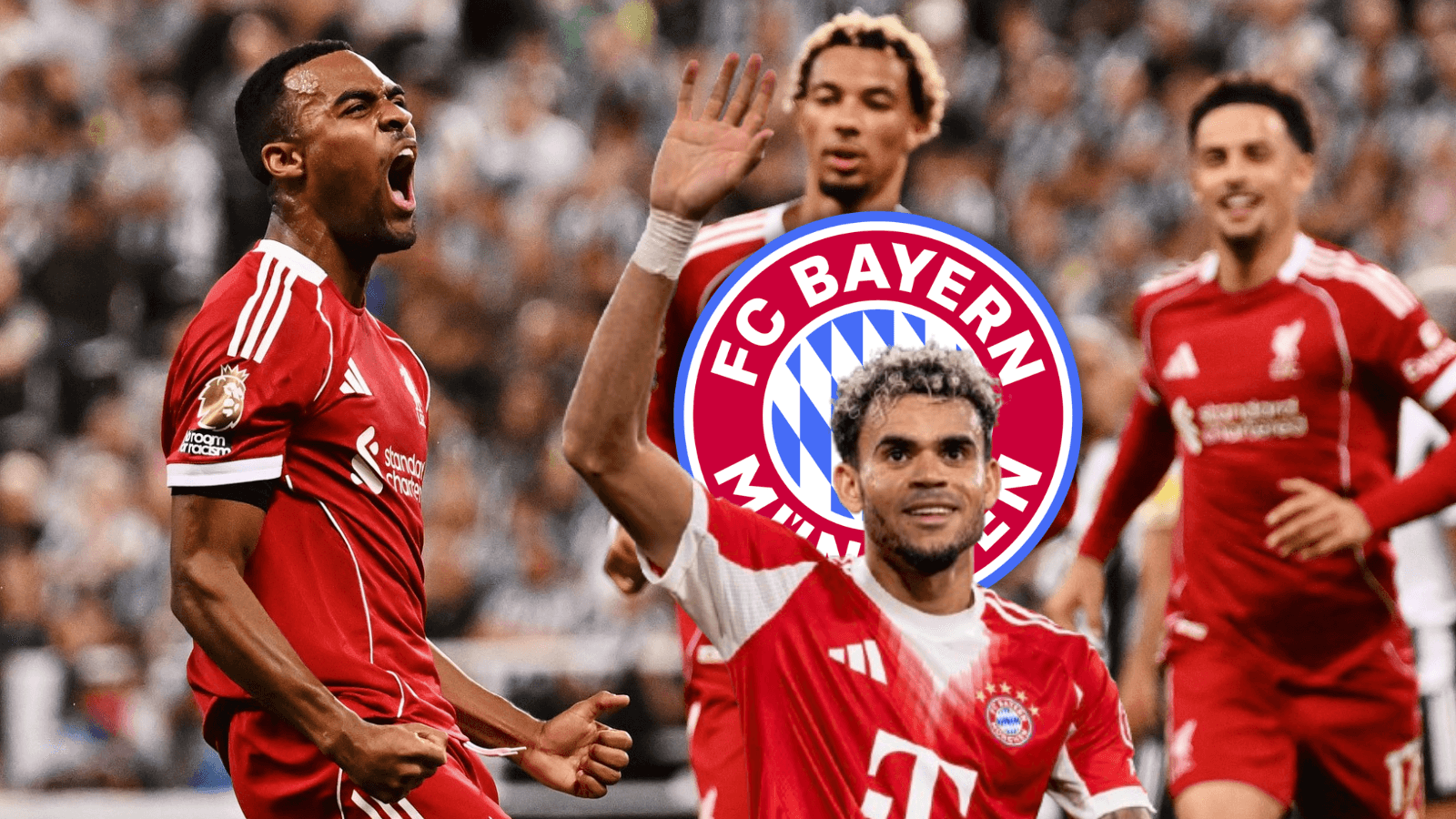 El plan del Bayern Múnich con Luis Díaz no era el mismo Foto: FC Bayern y Escudoteca