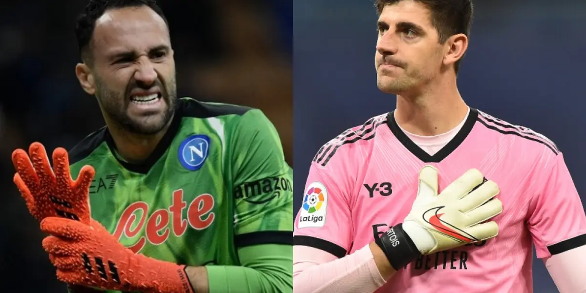 El portero belga tiene un sueldo superior al colombiano, pese a que el cafetero tiene características iguales o superiores al meta del Real Madrid.