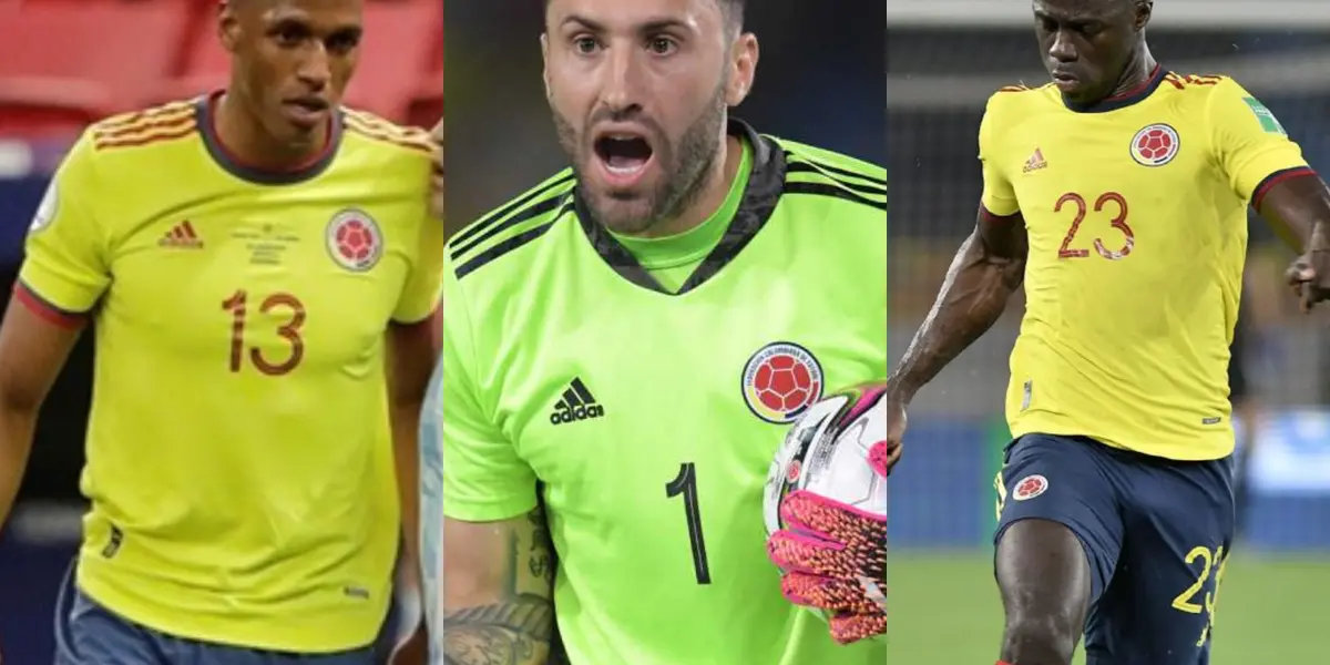 El portero de la Selección Colombia no logró tener un correcto apoyo defensivo en el juego contra la Selección Argentina.
