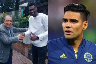 El portero de la Selección Ecuador se atrevió a hablar del problema que tuvo con Radamel Falcao en las Eliminatorias Sudamericanas rumbo a Qatar 2022.