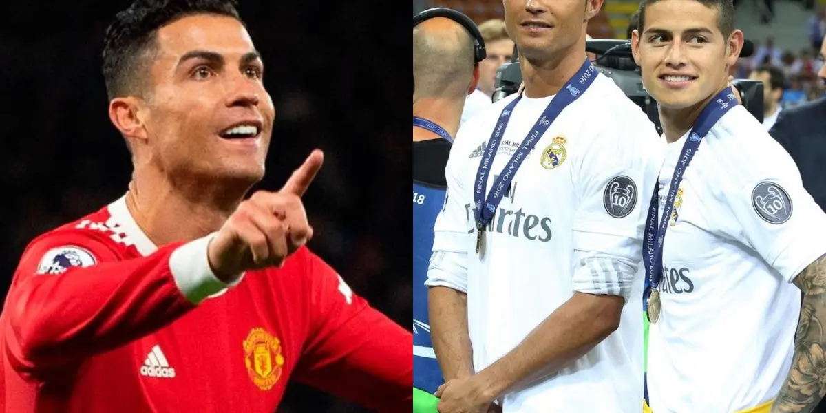 El portugués Cristiano Ronaldo acaba de marcar un nuevo récord de goles y el colombiano James Rodríguez tiene un concepto marcado sobre el jugador del Manchester United. 