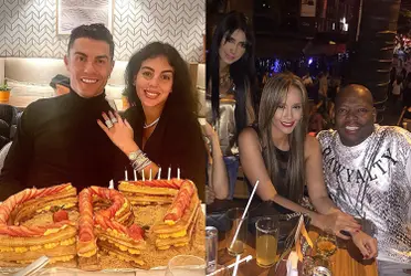 El portugués cumplió años, lo compartió en redes sociales y no faltó quien lo comparara con las fiestas que hace Faustino Asprilla.