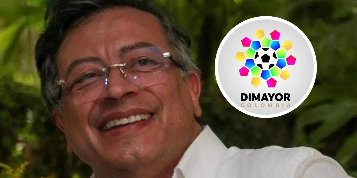 El presidente de Colombia recibió un picante mensaje en redes sociales del ex presidente de Dimayor Foto: DIMAYOR y Gustavo Petro