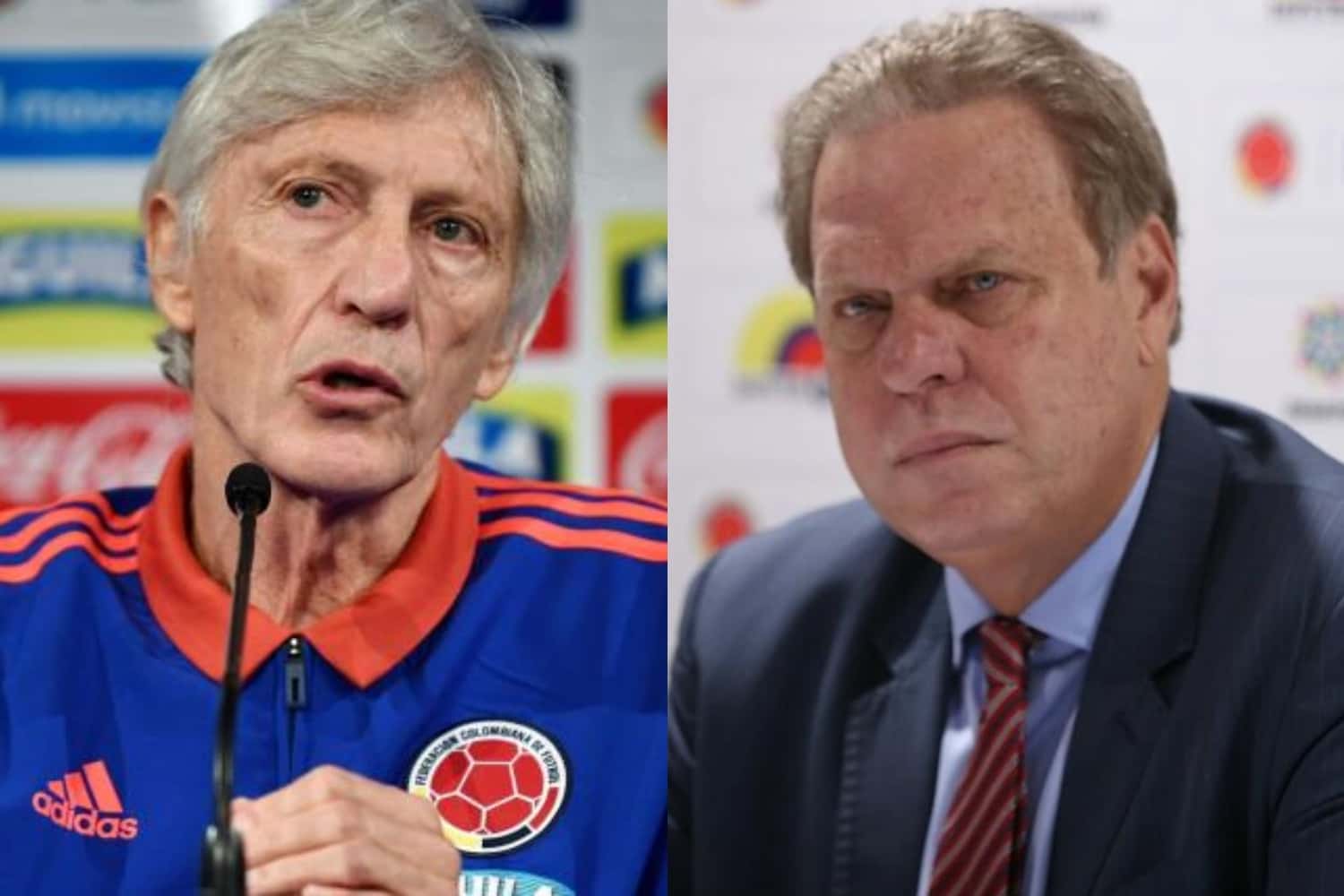El presidente de la Federación Colombiana de Fútbol reveló el motivo de la salida del entrenador argentino.