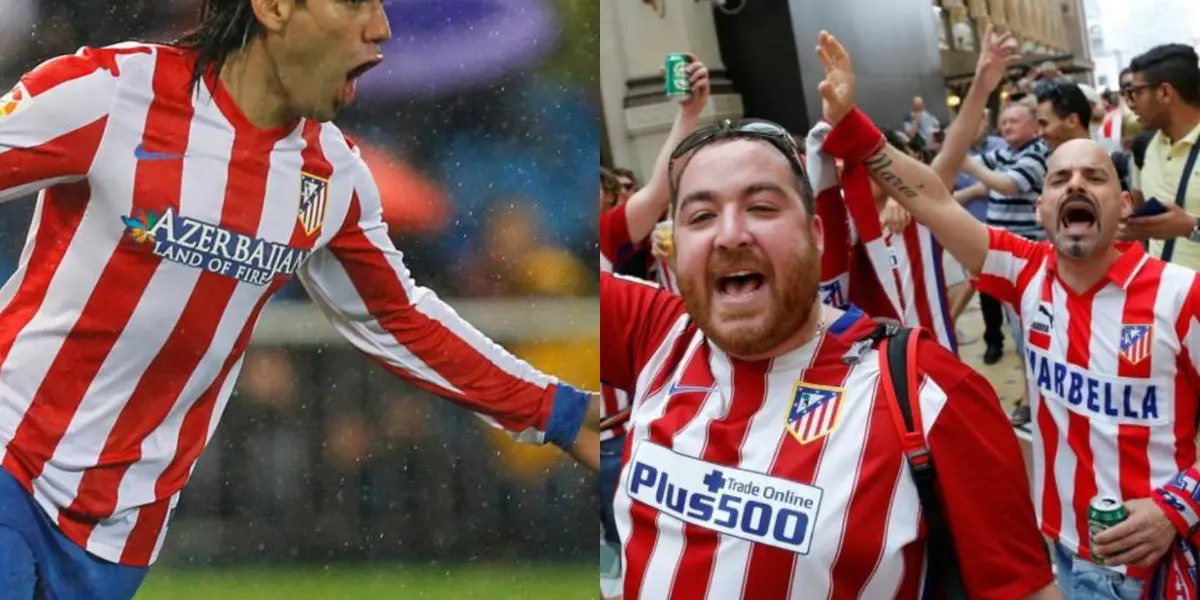 El prestigioso medio español recordó a Radamel Falcao y consultó a los hinchas y a los seguidores del medio acerca del paso de “El Tigre” por el Atlético de Madrid.
