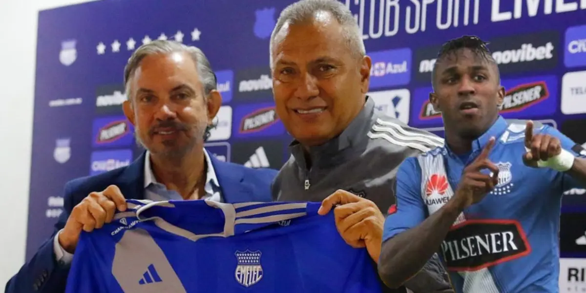 El problema que tiene Emelec de Hernán Torres exMillonarios por Miller Bolaños  (Foto tomada de Antena 2 y Bendito Fútbol)