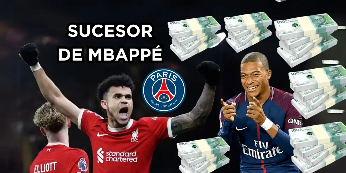 El PSG quiere fichar a Luis Díaz en el siguiente mercado de pases de verano de 2024