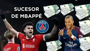 El PSG quiere fichar a Luis Díaz en el siguiente mercado de pases de verano de 2024