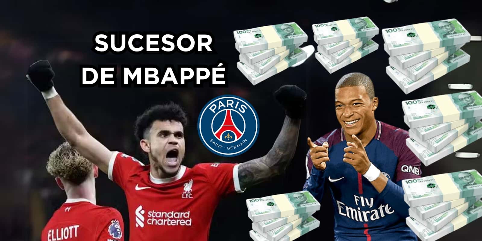 El PSG quiere fichar a Luis Díaz en el siguiente mercado de pases de verano de 2024