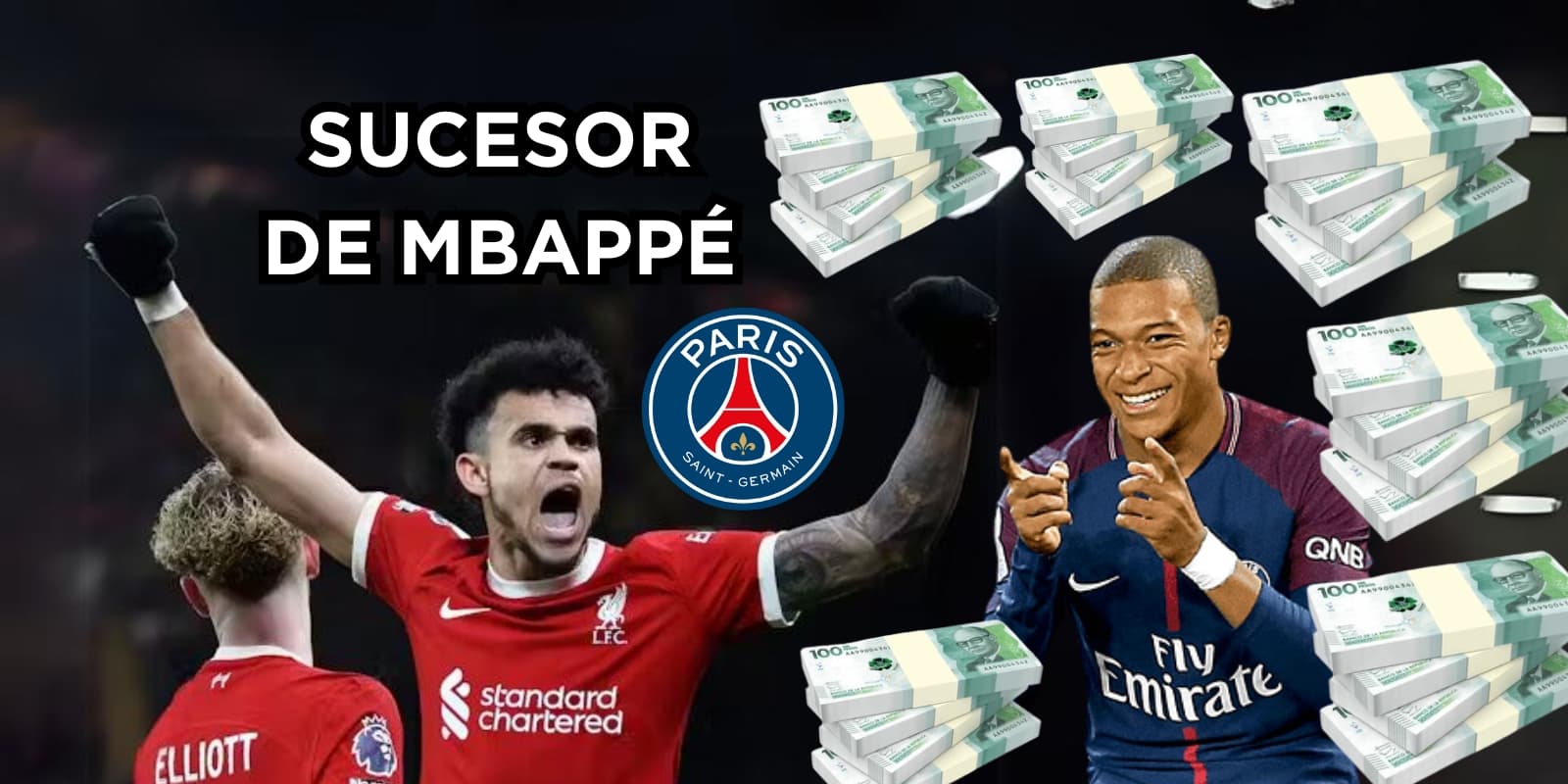 El PSG quiere fichar a Luis Díaz en el siguiente mercado de pases de verano de 2024