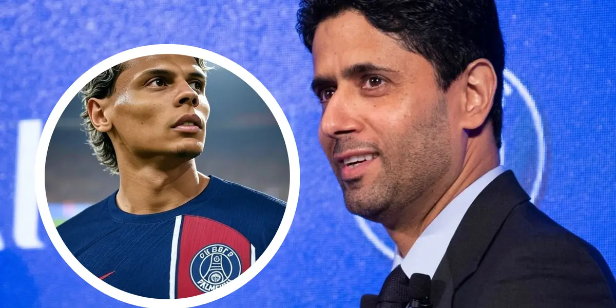 El PSG ya tiene todo listo para fichar a Richard Ríos y mira lo que pagarán Foto: Grox y PSG