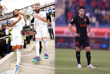 El Real Madrid se coronó campeón en España y su ex jugador colombiano no pasa por un buen momento.