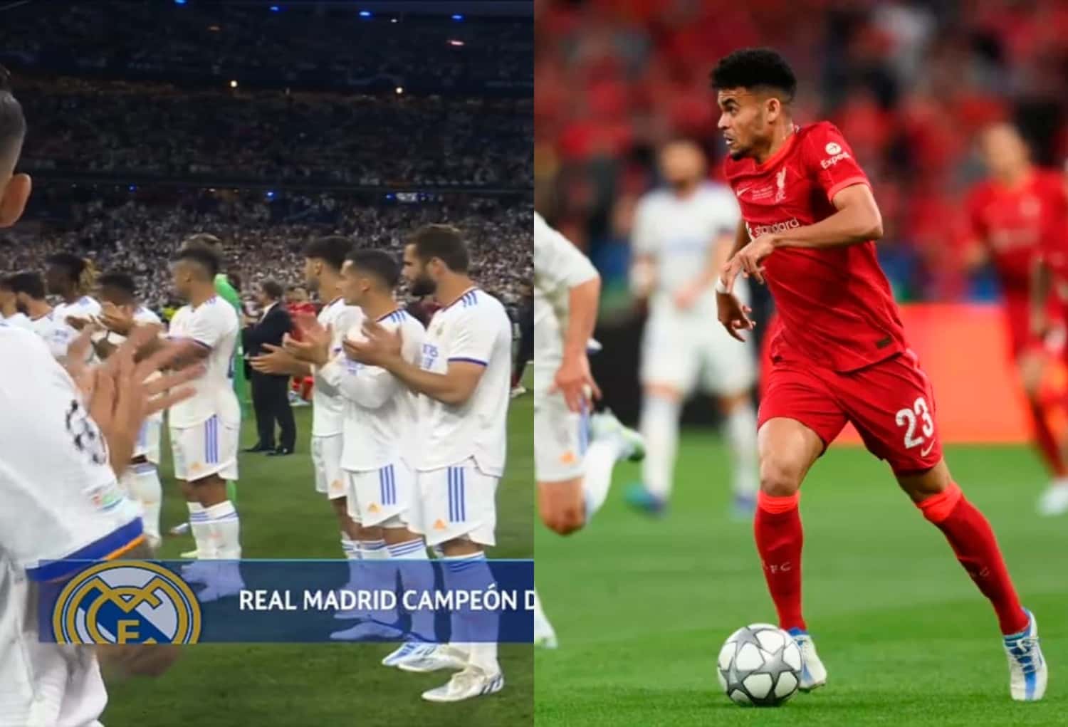 El Real Madrid tuvo un gesto de respeto con el Liverpool al terminar la final de la Champions League.