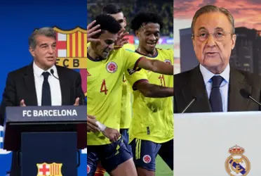 El Real Madrid y el FC Barcelona llevan su rivalidad hasta el mundo de los fichajes, se manejan varios nombres y aparecen tres colombianos como alternativas. 