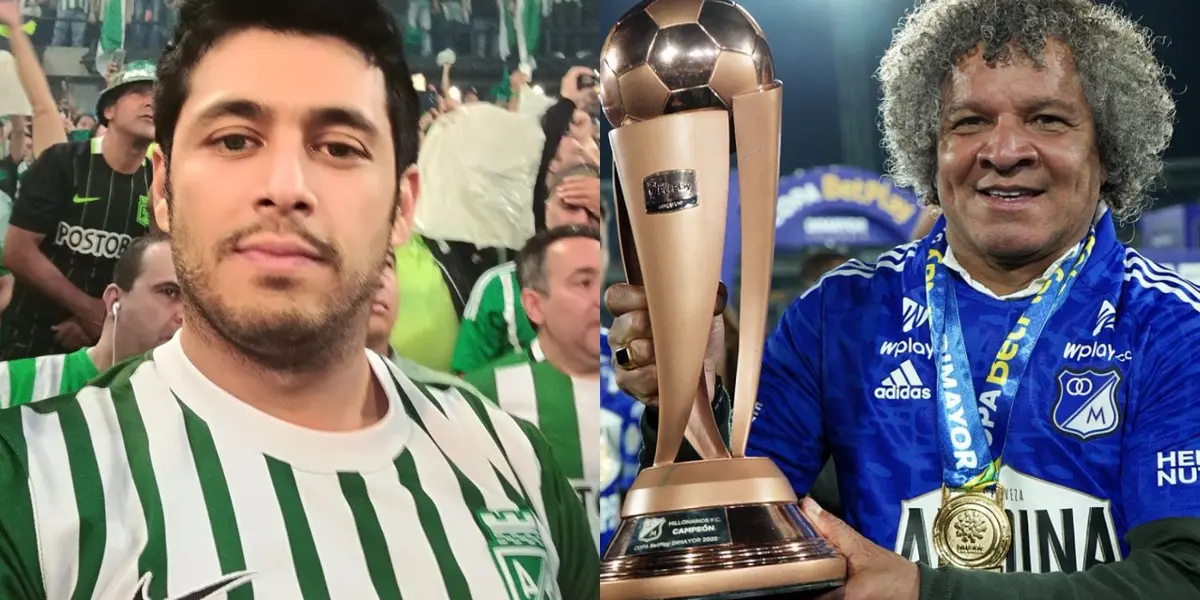 El reconocido actor quien es un hincha fiel de Atlético Nacional tuvo un gran gesto como Alberto Gamero