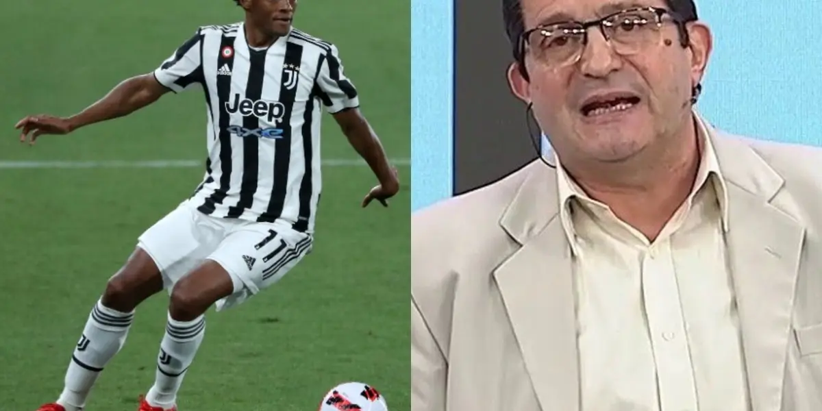 El reconocido comunicador de ESPN no paró en elogios para volver a comentar el desempeño de Juan Guillermo Cuadrado con la Juventus. 
