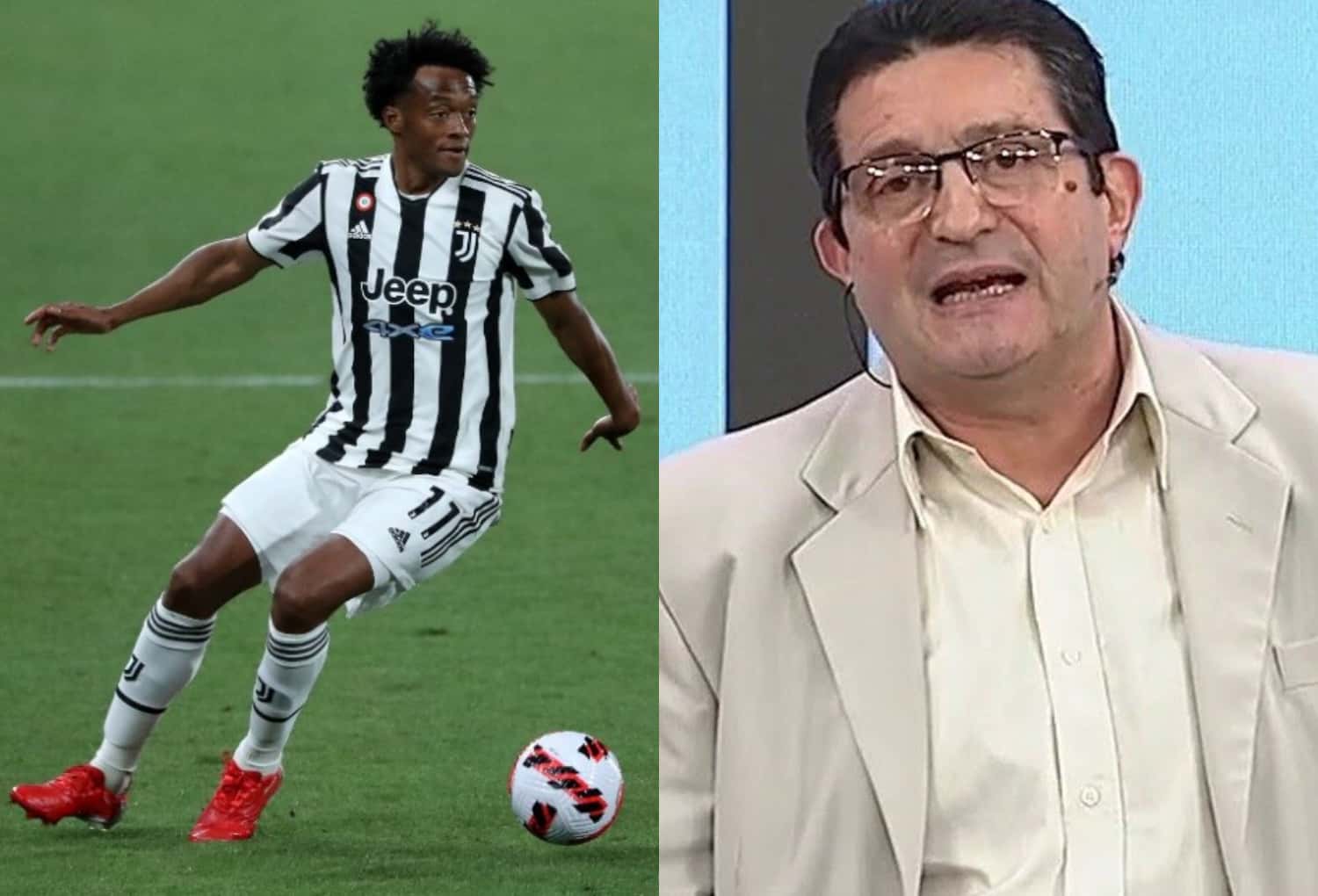 El reconocido comunicador de ESPN no paró en elogios para volver a comentar el desempeño de Juan Guillermo Cuadrado con la Juventus.