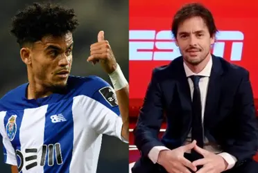 El reconocido narrador de fútbol argentino no paró en elogios al ver jugar al colombiano contra el Atlético de Madrid y explicó que pasará con Díaz pronto.