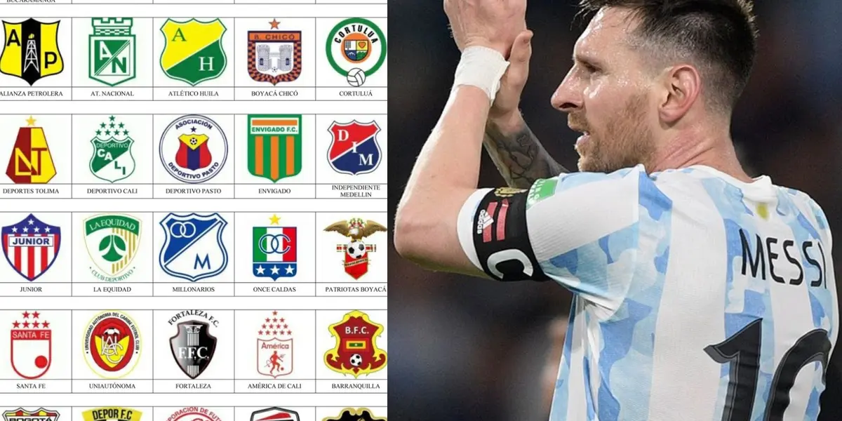 El regalo fue obsequiado en territorio nacional, luego de un partido entre Colombia vs Argentina en 2011.