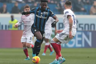 El regreso del artillero colombiano se dio al minuto 61 de juego, tras la salida de su compatriota Luis Muriel, 'El Toro' no jugaba desde el 06 de febrero con Atalanta.