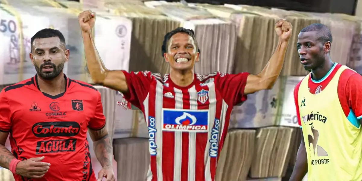 El salario de Ramos y Cardona en América (Foto tomada de El País, Noticias Caracol,Diario Deportes,