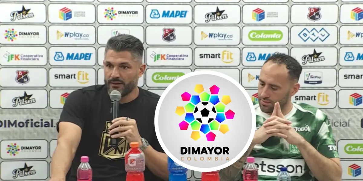 El técnico de Nacional apuntó a la DIMAYOR tras el clásico y no se guardó nada. Foto: DIMAYOR y Escudoteca