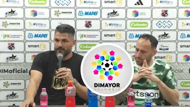 El técnico de Nacional apuntó a la DIMAYOR tras el clásico y no se guardó nada. Foto: DIMAYOR y Escudoteca