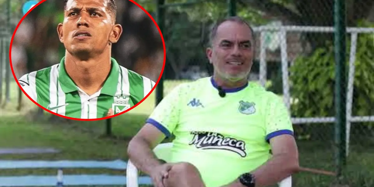 El técnico del Deportivo Cali se rindió ante el exNacional (Foto tomada de Futbolred y El País)