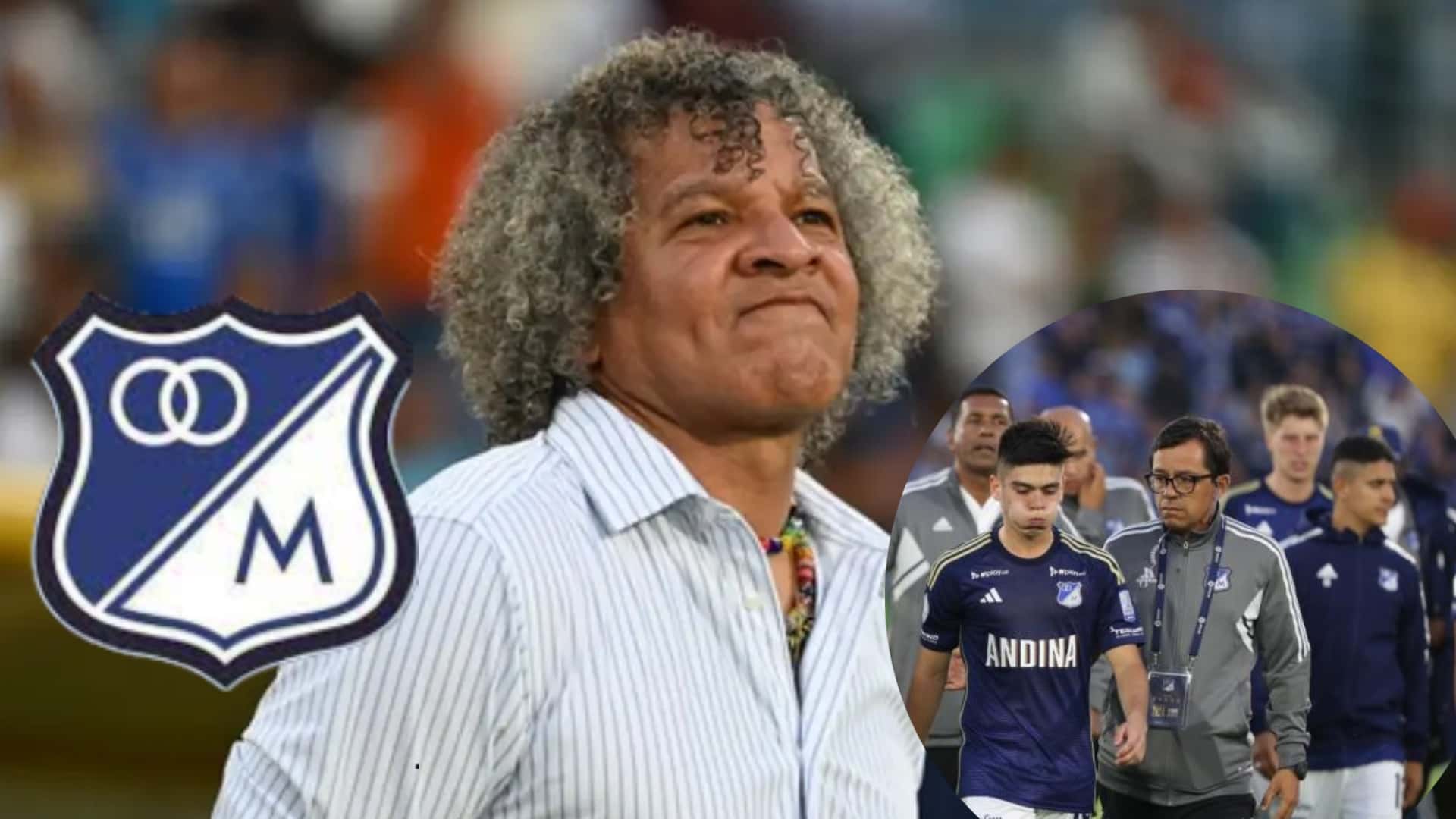 El técnico habló sobre la crisis que vive Millonarios (Fotos: Antena 2, Futbolred)