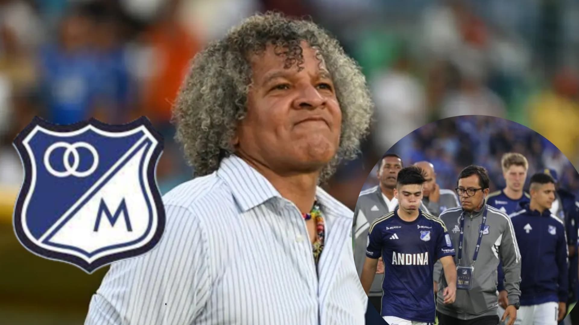 El técnico habló sobre la crisis que vive Millonarios (Fotos: Antena 2, Futbolred)